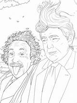 Coloring Donald Trump Pages Trumps Hair Book Post Previous Sadanduseless sketch template