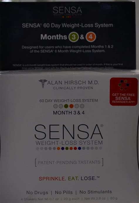 amazoncom sensa duo  day starter kit weight loss system health