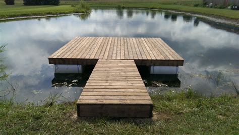floating dock completed questions observations pond boss