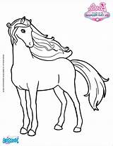 Cheval Hellokids Coloriages Poney Bestof Beau sketch template
