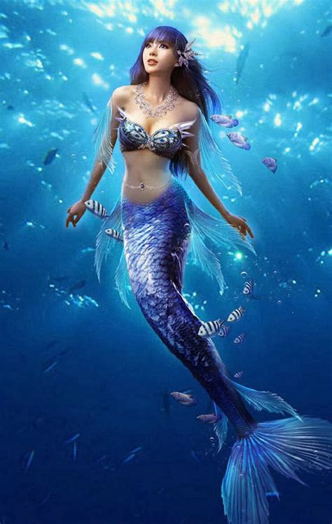 Mermaid Beauty Beautiful Mermaids Fantasy Mermaids Mermaid Art