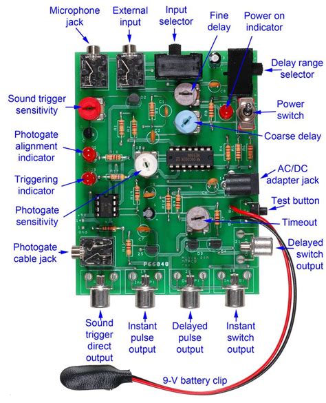 circuit board parts diagram
