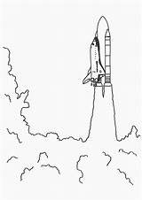Coloring Smoke Space Shuttle Launched Heavy Designlooter 6kb Kids Color sketch template