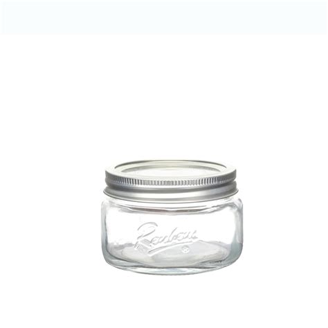 8oz Sealed Clear Large Jars Glass Honey Pots With Lids