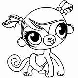 Coloring Littlest Pages Pet Shop Minka Mark Cute Puppy Pets Kids Printables Olive Toddler Will Clark Pepper sketch template