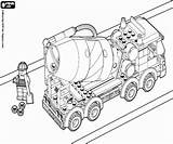 Lego City Dessin Truck Coloring Coloriage Worker Undercover Imprimer Printable Colorier sketch template