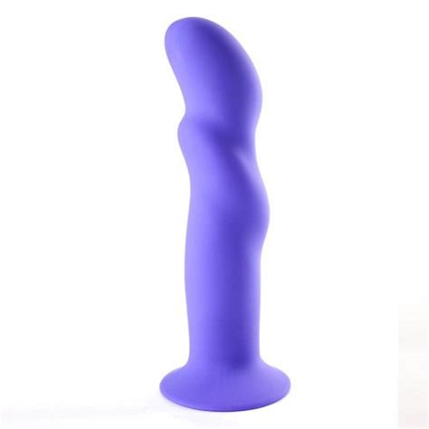 Maia Swirled Porpora Silicone Dildo Purple Sex Toys And Adult