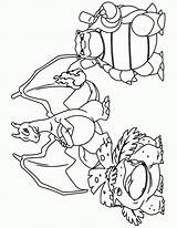 Pokemon Coloring Pages Blastoise Charizard Advanced Printable Venusaur Mega Color Print Birthday Sheets Ex Picgifs Cards Book Dungeon Clipart Pokémon sketch template