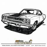 1970 Clipart Plymouth Bus Ford Runner Road Roadrunner Clip Clipground Car sketch template