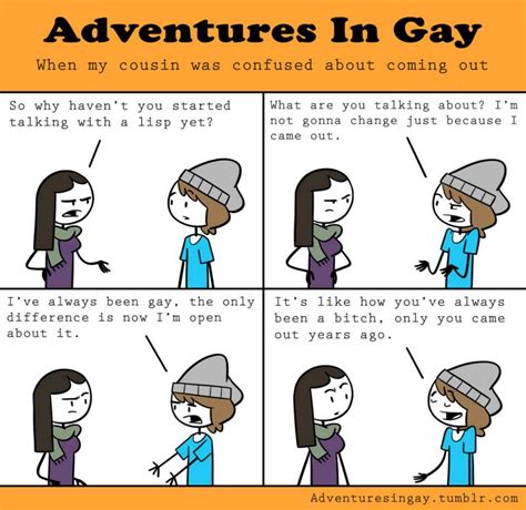 When My Cousin Was Confused About Coming Out Adventures In Gay Lgbt