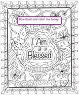 Blessed Coloring Scripture Am Downloadable Etsystatic sketch template