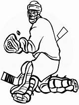 Coloring Hockey Pages Goalie Cliparts Skate Clipart Animated Print Coloringpages1001 Sport Printable Library Sports Popular Gifs Books sketch template