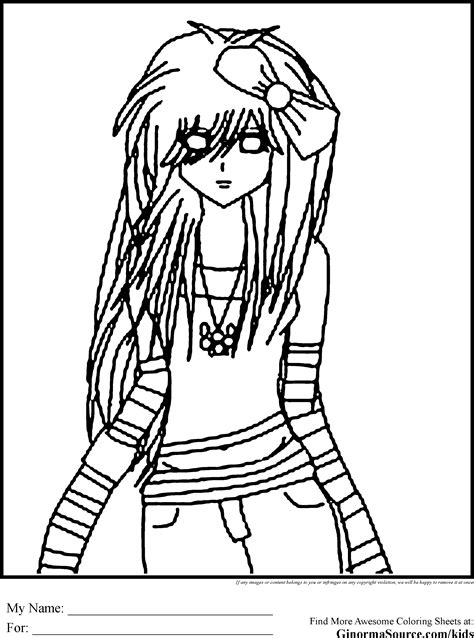 emo coloring pages  coloring pages pinterest coloring pages emo
