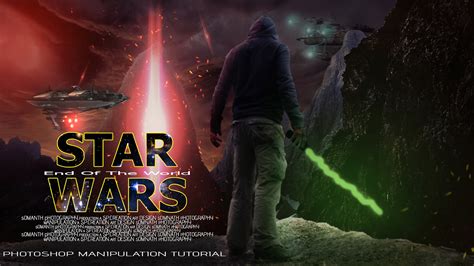 photoshop tutorials     poster star wars