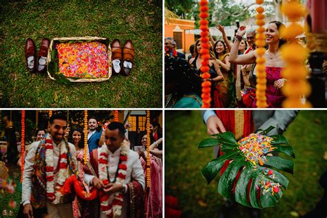 same sex indian mexican wedding at hacienda uayamón
