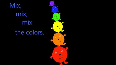 kidstv mix  colors song nursery rhymes fan art  fanpop