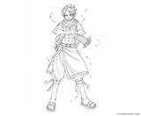 Tail Fairy Coloring Pages Coloring4free Natsu Dragneel Related Posts sketch template