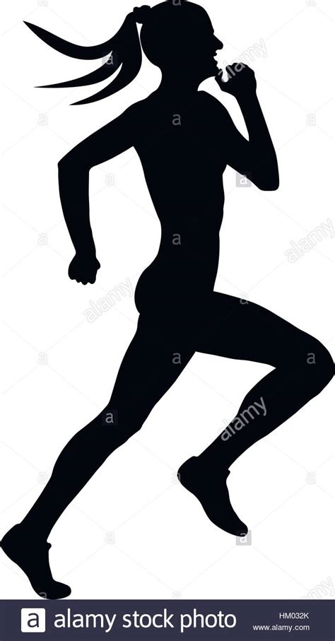female runner silhouette clip art at free for personal use female runner