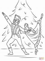 Nutcracker Coloring Pages Albanysinsanity Printable sketch template