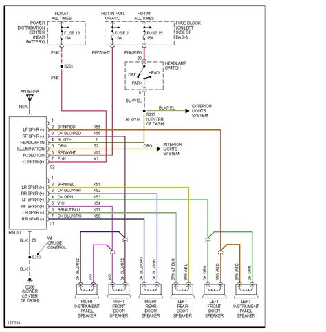 dodge ram  electrical schematic wiring diagram