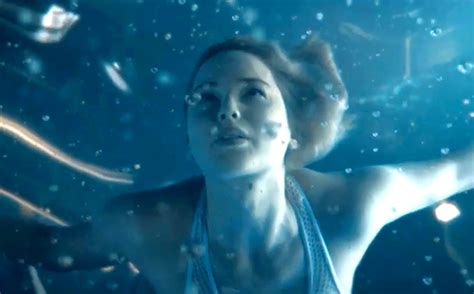 Passengers Jennifer Lawrence Battles Gravity In Exclusive