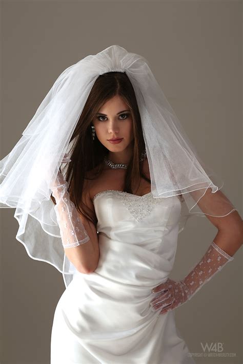 teen bride in wedding dress xxx dessert picture 3