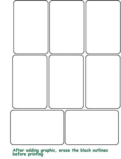 blank template hraci karty blank playing cards printable playing