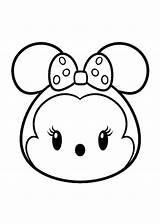 Tsum Minnie Coloring Pages Categories Printable sketch template