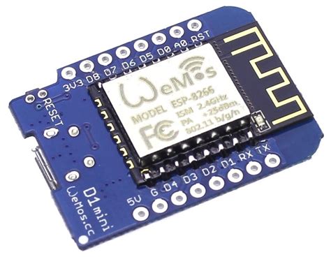 wemos  mini esp board supports shields   temperature sensor  button  relay