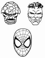 Marvel Coloring Pages Printable Kids sketch template