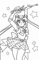 Coloring Book Tsuki Sailormoon Matsuri Choose Board Archive Sailor Moon Pages sketch template