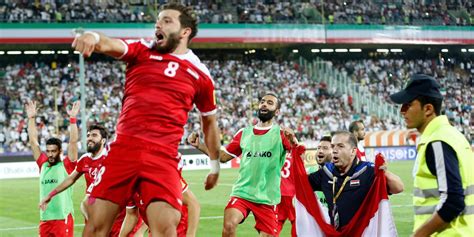 Watch A Commentator Burst Into Tears As Syria S Last Minute Equaliser