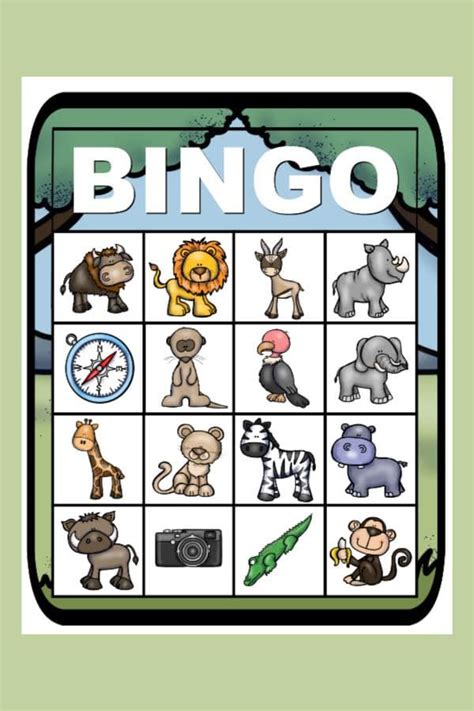 safari bingo artofit
