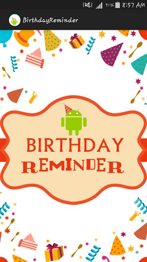 birthday reminder amazonca apps  android