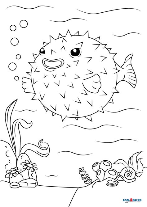 puffer fish coloring page sexiezpicz web porn