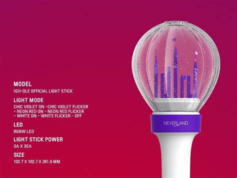 G Idle Official Lightstick Kpopcentral Nl