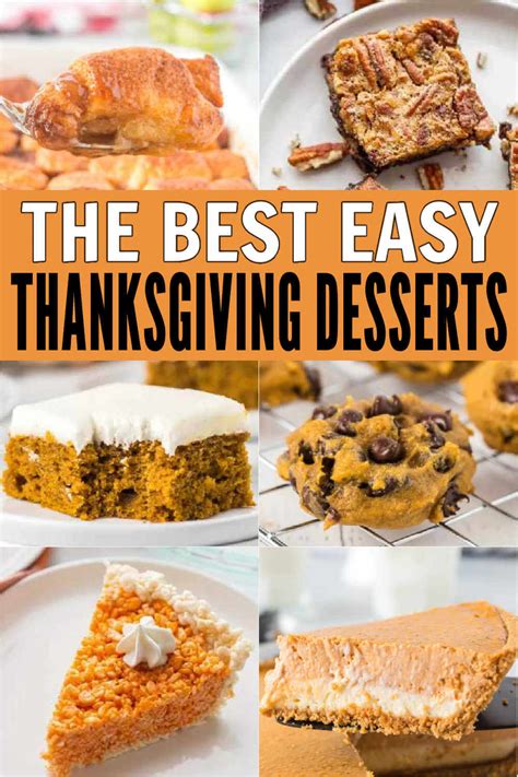Best Thanksgiving Desserts Ever 20 Best No Bake Thanksgiving Desserts