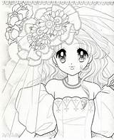 Coloring Pages Shoujo Princess Book Mia Mama Picasa Web Japanese Color sketch template