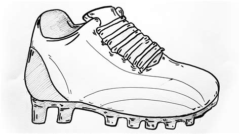 draw football boots football cleats drawing cleats sketch