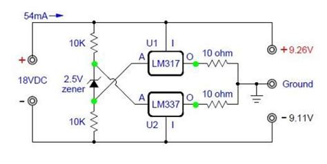 circuit power supply circuit splitter