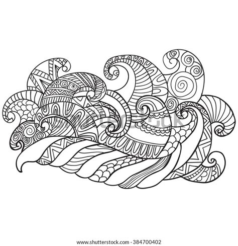 coloring book adults coloring pagesvector hand stock vector royalty