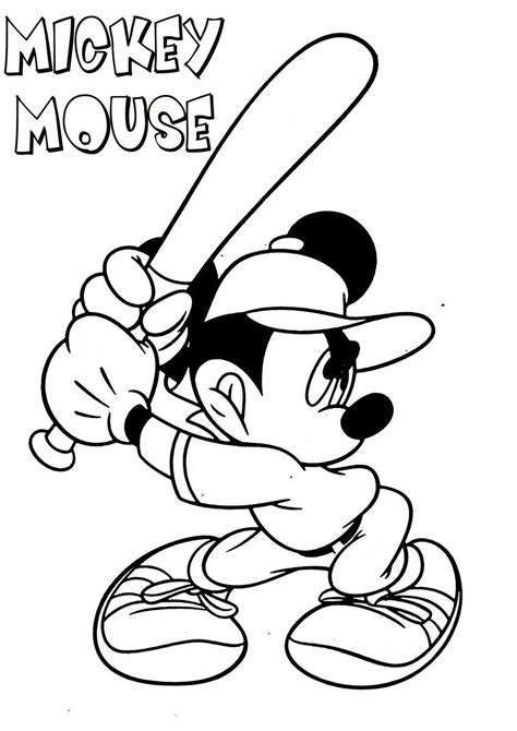 printable coloring pages mickey mouse coloring home