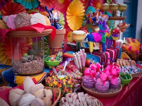 Fiesta Dessert Table By Sweet Rubia Izzys Birthday