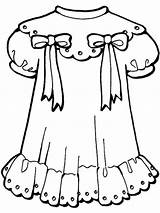 Dress Coloring Pages Printable Clipartmag sketch template