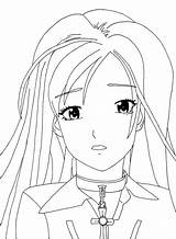 Moka Axel Lineart Deviantart sketch template