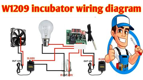 incubator circuit diagram  shorif tech youtube