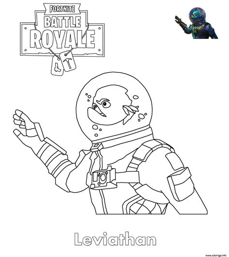 coloriage fortnite leviathan skin jecoloriecom