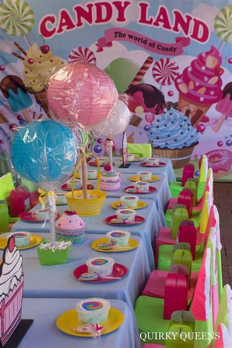 candy land birthday party ideas photo    candy birthday party