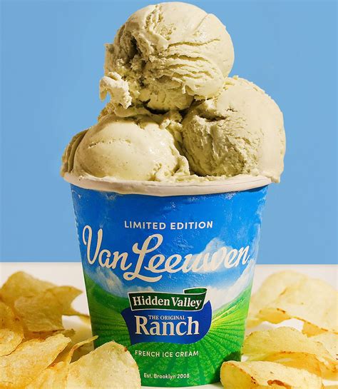 hidden valley ranch flavored ice cream    heres