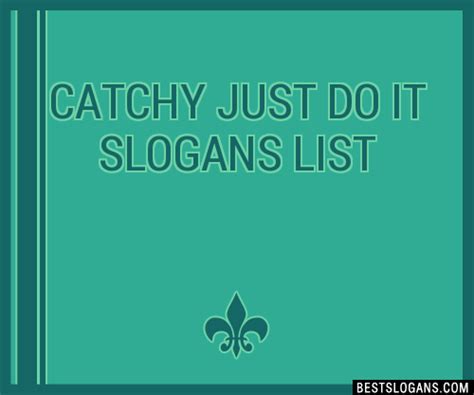catchy    slogans list taglines phrases names